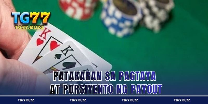 Patakaran sa Pagtaya at Porsiyento ng Payout