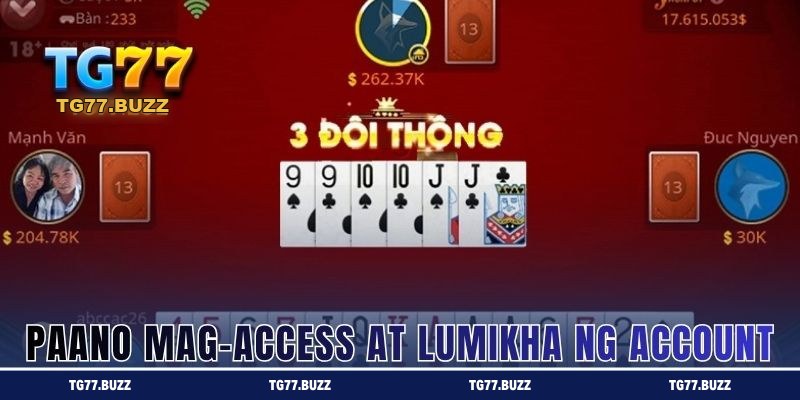Paano Mag-access at Lumikha ng Account