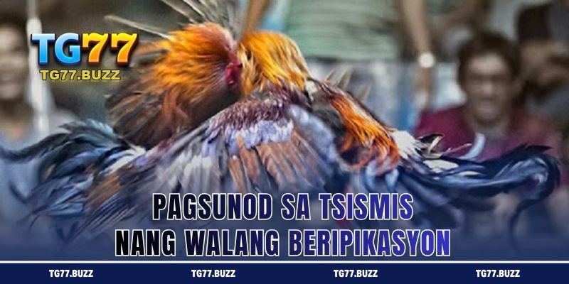 Pagsunod sa Tsismis nang Walang Beripikasyon