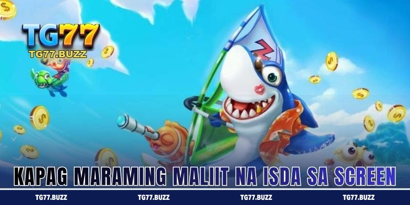 Kapag Maraming Maliit na Isda sa Screen