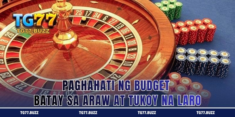Paghahati ng Budget Batay sa Araw at Tukoy na Laro