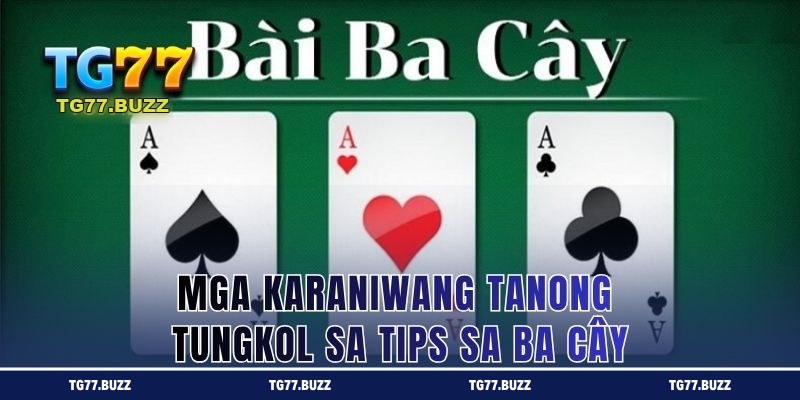 Mga Karaniwang Tanong Tungkol sa Tips sa Lucky 9