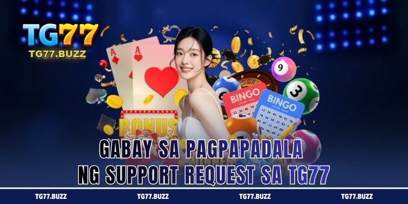 Gabay sa Pagpapadala ng Support Request sa TG77