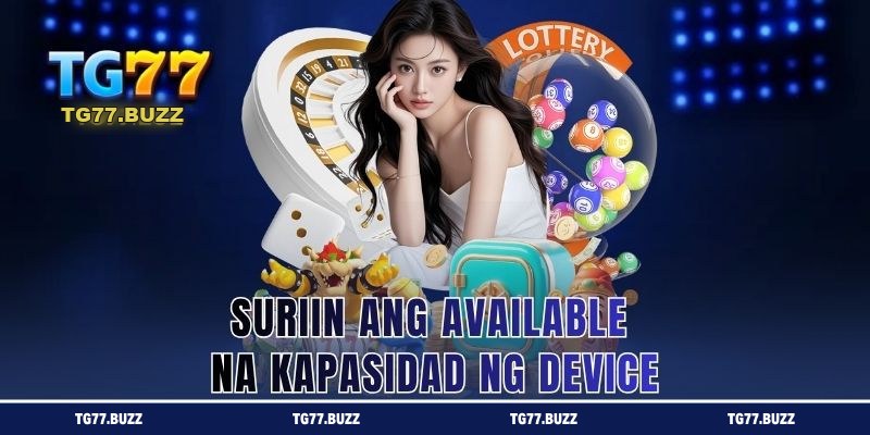 Tingnan ang Free Space ng Device